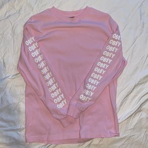 Obey long sleeve shirt
